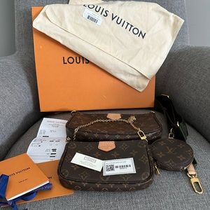 ❌SOLD❌Louis Vuitton multi pochette accessoires